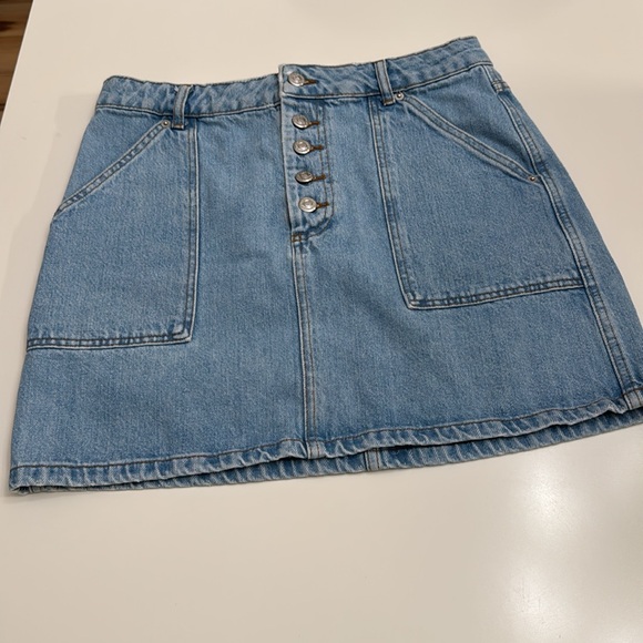 Topshop denim skirt size 8 - Picture 2 of 6